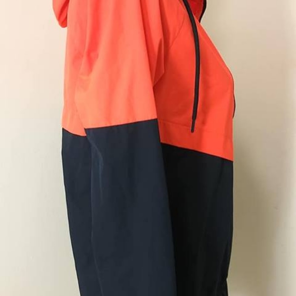 Fila Sport Lightweight Windbreaker Sz XS Orange - Picture 4 of 7
